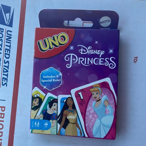 Mattel Other - New Disney Princess Uno